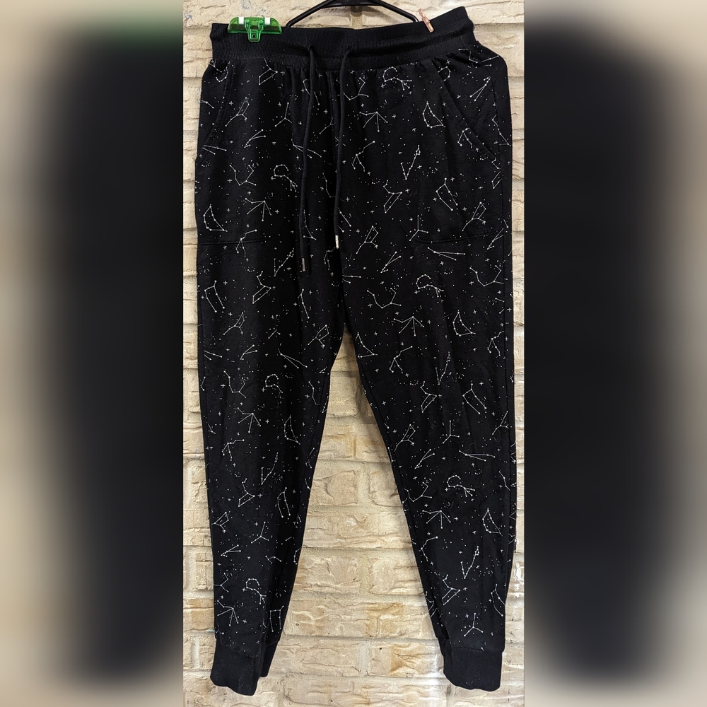 Black Constellation Sweatpants